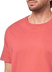 Camiseta de Hombre 100% Algodón, Diseño de Logotipo Personalizado, Cuello Redondo de Calidad, Hombros Caídos, Estilo Urbano, Camiseta Blanca para Hombre - Product Image 3