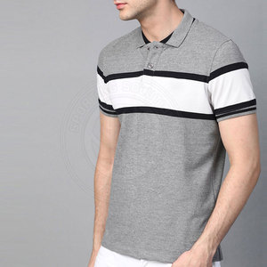 Chemises polo pour hommes en tissu haute performance, coupe ajustée, idéales pour les voyages, les sports et les occasions décontractées - Product Image 2