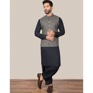 Bulk Wholesale <b>Men's</b> <b>Kurta</b> Set 2026 New Design Shalwar Kameez High-Quality Islamic Clothing for International Buyers - Product Image 1