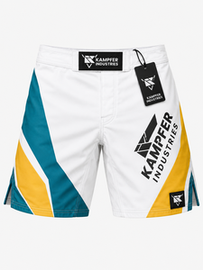 กางเกงขาสั้นผ้าสเตรชสำหรับฝึกซ้อม UFC MMA แฟชั่นกางเกงขาสั้น MMA กางเกงขาสั้น MMA ยอดนิยมสำหรับผู้ชาย ทำจากโพลีเอสเตอร์ผสมสแปนเด็กซ์ - Product Image 5