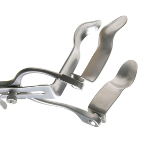 Retractor Quirúrgico Anal Autoajustable con Cuchillas Laterales Giratorias y Cuchilla Central, Instrumento Médico de Acero Inoxidable - Product Image 6