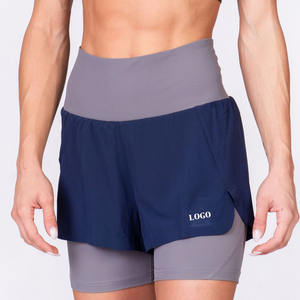 Pantalones Cortos de Doble Capa, Venta Directa de Fábrica, Precio Económico, Cantidad OEM, Logotipo Personalizado, Marca Privada, Estilo Deportivo Casual 2026 - Product Image 4