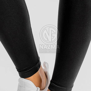 Latest Style <b>Low</b> MOQ Women Yoga Pant Elastic Waist Solid Quick Dry Breathable Factory Direct Sale High Quality Made Pakistan - Product Image 6