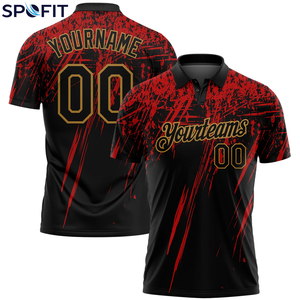 Nueva llegada, camisetas polo sublimadas transpirables para hombre, las más vendidas, a un precio razonable, camiseta polo personalizada para hombre. - Product Image 5