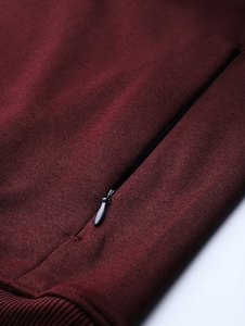 Sweat-shirt à col rond pour homme, couleur marron, coupe classique, logo imprimé, pull décontracté, tricot d'automne, 100% polyester - Product Image 6