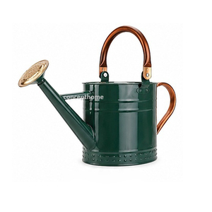Arrosoir artisanal en métal galvanisé, outil de jardinage durable - Product Image 3