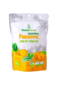 Embalaje a granel liofilizado amarillo claro de alta calidad, chips de piña listos para comer, rodajas de sabor dulce, liofilización OEM de 50kg - Product Image 2