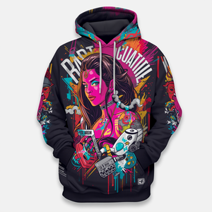 เสื้อฮู้ดดี้แบบยูนิเซ็กซ์ ดีไซน์สั่งทำพิเศษ สำหรับฤดูหนาว ผลิตจากผ้าโพลีเอสเตอร์/ไนลอน ฟลีซ ทรงปกติ สวมใส่สบาย สไตล์สตรีทแวร์ กันน้ำ - Product Image 4