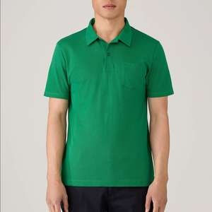 เสื้อโปโลชายเกรดพรีเมียม ทนทานต่อการซีดจาง ผ้าปิเก้ สำหรับทีมงาน พนักงาน ราคาขายส่งจำนวนมาก รับทำแบรนด์และโลโก้ตามสั่ง - Product Image 4