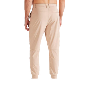 Custom Logo Lightweight Windproof Sweatpants <b>Elastic</b> <b>Waist</b> Side Pockets Casual Jogger Winter Breathable 100% Cotton Fabric - Product Image 1