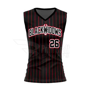Maillots de softball sans manches pour femmes, style unique, tenue d'équipe 2026 - Product Image 5