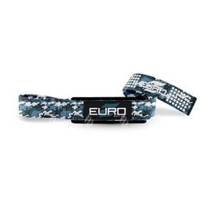 Sangles de musculation en coton légères antidérapantes réglables de haute qualité avec revêtement en silicone et rembourrage en néoprène pour la musculation lourde - Product Image 5