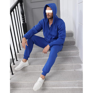 Ropa Deportiva de Algodón con Impresión Térmica de Nombre/Número Personalizado - Chándal de Gimnasio Personalizado para Hombre - Product Image 4