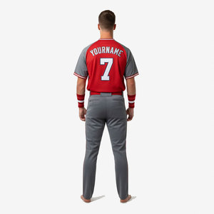 New Custom Sublimation Baseball Uniforms <b>Top</b> Quality Wholesale Baseball Wear New Design Baseball Uniform For Teamwear - Product Image 6