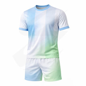 Uniforme de Fútbol Profesional, Conjunto de Camiseta de Fútbol, Malla Transpirable de Poliéster, Logotipo Personalizado de Fábrica, Ropa Deportiva - Product Image 5