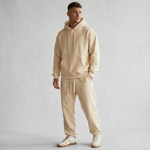 Conjunto Deportivo Holgado para Hombre, Chándal de Alta Calidad, Pantalones Deportivos y Sudadera con Capucha - Product Image 1