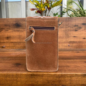 Nuevos productos 2024 tendencia de moda bota Stitch gamuza cuero bandolera bolsos para teléfono móvil cuero genuino bolsa para teléfono móvil para mujer - Product Image 6
