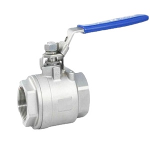 Vanne à boisseau sphérique en acier inoxydable DN50 PN40 à orifice complet manuelle pour système HVAC à huile haute pression OEM personnalisable pour système HVAC à huile - Product Image 1