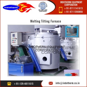 Horno de Crisol Basculante a Gas de 100 kg Confiable para Fundir Cobre, Sistema Robusto de Reciclaje de Chatarra por Indotherm - Product Image 6