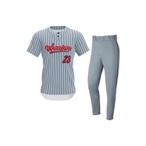 Uniforme de baseball pour hommes de qualité supérieure, 100% polyester respirant, ensembles avec logo personnalisé, options de tailles plus grandes - Product Image 3