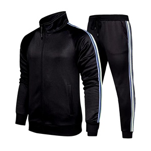 Ensembles de survêtements d'hiver pour hommes de haute qualité, fournis directement par les fabricants, avec logo personnalisé, 100 % coton et polyester, séchage rapide, service OEM - Product Image 2
