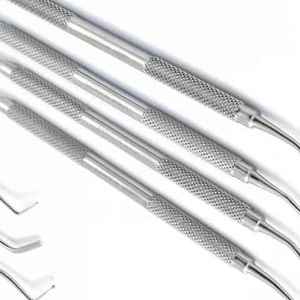 Juego de Instrumentos Dentales para Obturaciones, 5 Piezas, Acero Inoxidable, Instrumentos Quirúrgicos Dentales Restauradores, Certificación CE ISO, Marca Grip Surgical - Product Image 2