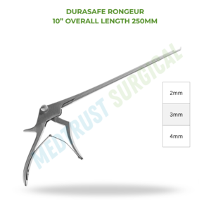 Durasafe Rongeur 250mm, Instrumento Quirúrgico Neuroespinal para Extracción de Tejido Óseo - Product Image 2