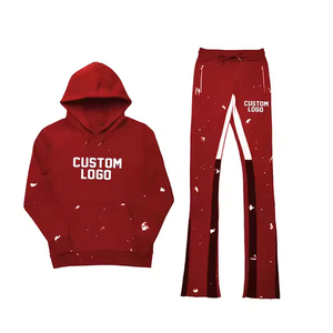 Breathable Fabric With Printed <b>Top</b> Pick Men's <b>Sweat</b> Suit Eco-Friendly Lightweight Logo Plus Size XL for Winter Season OEM - Product Image 2