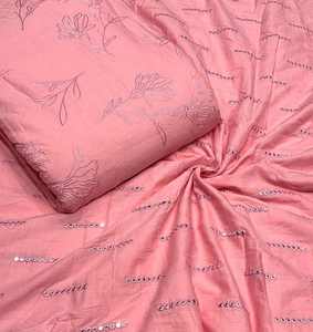 Tissu en Chiffon Brodé Malty Dobby 100% Polyester Respirant Écologique pour Mariage, Couleurs Personnalisées, Fournisseur Textile Export - Product Image 3