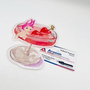 Paleta de Pestañas al por Mayor con Etiqueta Privada, Placa para Extensiones de Pestañas, Paleta Magnética de Acrílico Sostenible para Pestañas - Product Image 3