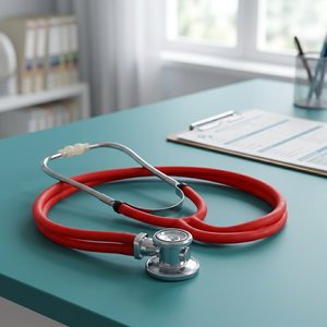 Stéthoscope à double tête, outil d'examen médical professionnel avancé pour la santé cardiaque, pulmonaire, la pression artérielle et la santé générale des patients - Product Image 5