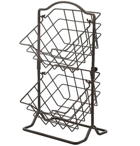 Handmade Quality Creative Iron Metal <b>Fruits</b> Basket Iron Table Centerpiece Decoration and <b>Storage</b> from India - Product Image 1