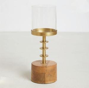 เชิงเทียนไม้และโลหะคุณภาพพรีเมียม งานแฮนด์เมด สำหรับเทียนทีไลท์ ของใช้ในครัวเรือน ราคาดีที่สุด - Product Image 1