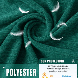 Camiseta de punto 100% algodón para hombre, cuello redondo, ligera, de secado rápido, estilo oversize, para senderismo, con característica antiarrugas, novedad única. - Product Image 3