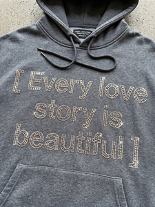 Sweat-shirts à capuche en strass pour hommes et femmes, style mode, hiver, avec épaules tombantes - Product Image 2