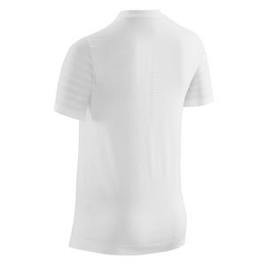<b>Women's</b> <b>White</b> Crew Neck <b>Short</b> <b>Sleeve</b> Knitted T-<b>Shirt</b> Solid Color Casual Breathable Regular Fit Spring Summer Top - Product Image 2