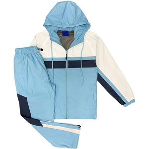 ชุดกันลมกันน้ำไนลอนพรีเมียม 100% สำหรับผู้ชายและผู้หญิง ปักโลโก้ตามสั่ง น้ำหนักเบา สไตล์สตรีทแวร์สำหรับฤดูใบไม้ผลิ - Product Image 1