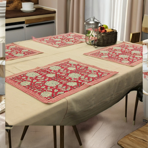 ROSE GARDEN ARTISANAT TABLE MATE 6PIES SET design 1 - Product Image 3