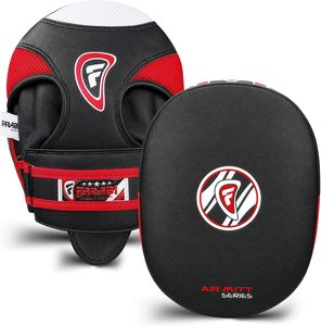 Gants de boxe d'arts martiaux rapides Farabi en cuir véritable avec sangle auto-agrippante personnalisable de qualité supérieure pour la MMA – Vente en gros - Product Image 1
