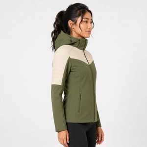 Veste softshell pour femme de qualité supérieure, respirante, imperméable, écologique, pour l'hiver, avec un matériau flexible et un intérieur doux pour un confort optimal - Product Image 2