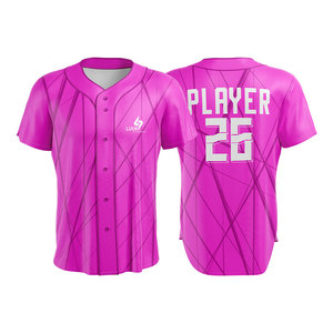 เสื้อเบสบอลพิมพ์ลายดิจิทัลแขนสั้นสำหรับผู้หญิงไซส์พลัส  ผ้าโพลีเอสเตอร์ 100% ระบายอากาศได้ดี แห้งเร็ว พร้อมโลโก้ด้านหน้า - Product Image 6