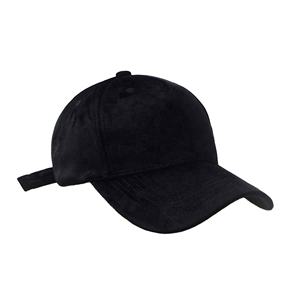 Casquette de baseball personnalisée en velours avec sublimation, 6 panneaux, broderie 3D en relief, casquettes de sport en velours - Product Image 2