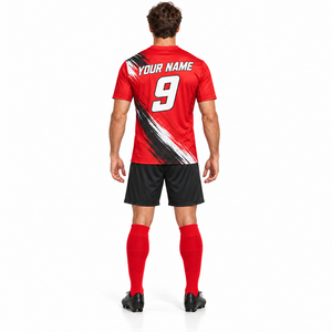 ชุดยูนิฟอร์มฟุตบอลสโมสร ชุดทีมฟุตบอลสั่งทำพิเศษ เสื้อกีฬาซับลิเมชั่นคุณภาพสูง ขายส่ง - Product Image 2