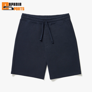 Pantalones Cortos Casuales Personalizables para Hombre, 100% Algodón, 5 Pulgadas de Entrepierna, Teñido Liso, Transpirables, de Secado Rápido, Cintura Elástica, Estilo Urbano - Product Image 1