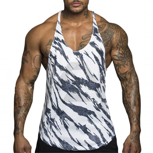 Débardeur de sport confortable et flexible pour hommes, idéal pour la musculation et la gym – Meilleur fournisseur de vêtements de fitness - Product Image 1