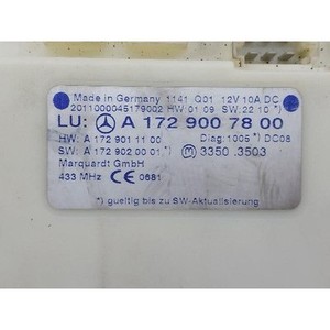 ECU และโมดูลคอมพิวเตอร์มือสองสำหรับรถยนต์ C-class รุ่น A1729007800 - Product Image 4