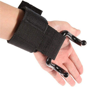 Ganchos Plegables Ajustables de Hierro Fundido de Alta Resistencia para Barras de Pesas, Accesorio para Mancuernas, Ganchos para Levantamiento de Pesas en Gimnasio - Product Image 2