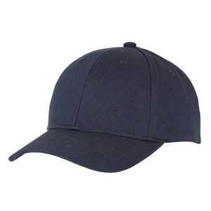 Custom Unisex Cotton <b>Baseball</b> <b>Cap</b> Dark Blue Adjustable Fit Casual Style Four Seasons Wear - Product Image 2