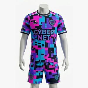 Premium Quality With Custom Men <b>Soccer</b> Jersey Uniform Set Moisture Wicking Quick Dry Football Team Kit Premium Match Wear Bulk - Product Image 5