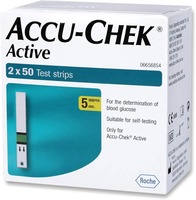 ACCUCHECK ACTIVE (APPAREIL DE MESURE, 50 BANDELETTES, 100 BANDELETTES)